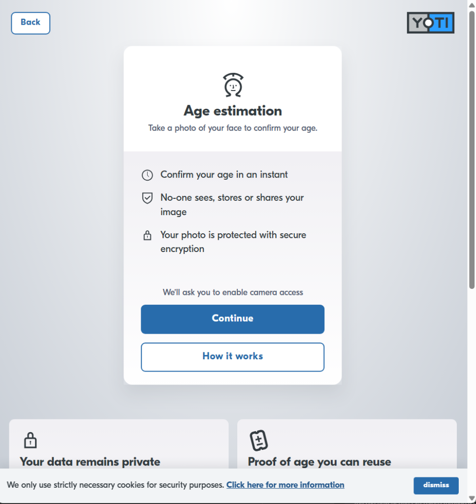 age verification step 1